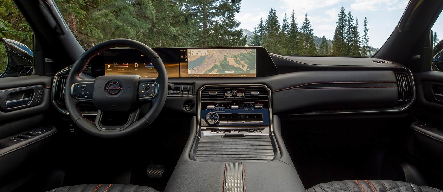 Nissan Armada 2026 intérieur